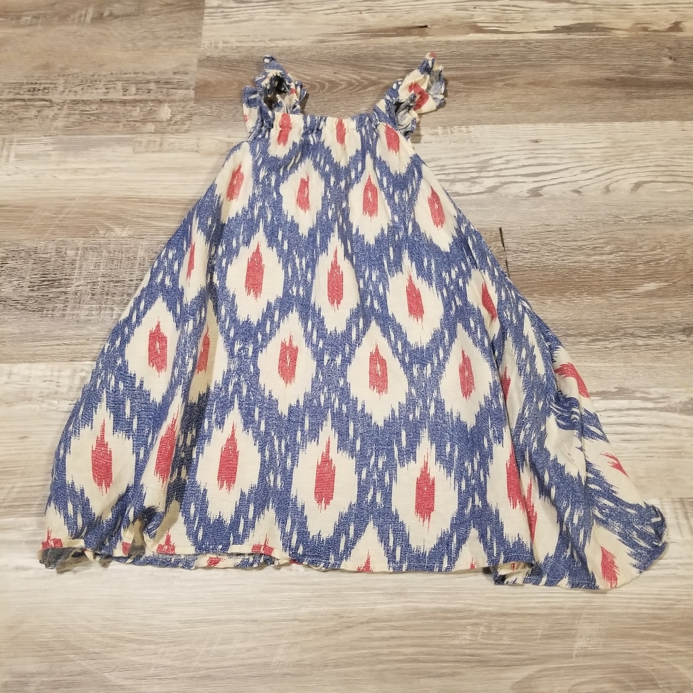 Crewcuts Girls Ikat Print Dress